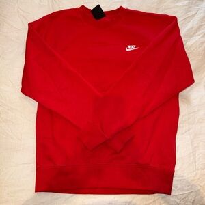 Nike men’s fleece crewneck size smal